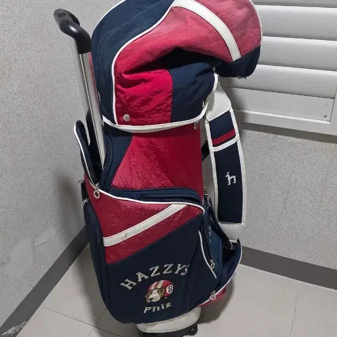 [BUNJANG] Hazzys Genuine Leather Golf Carrier Bag / 정품  헤지스   캐리어  골프백  판매