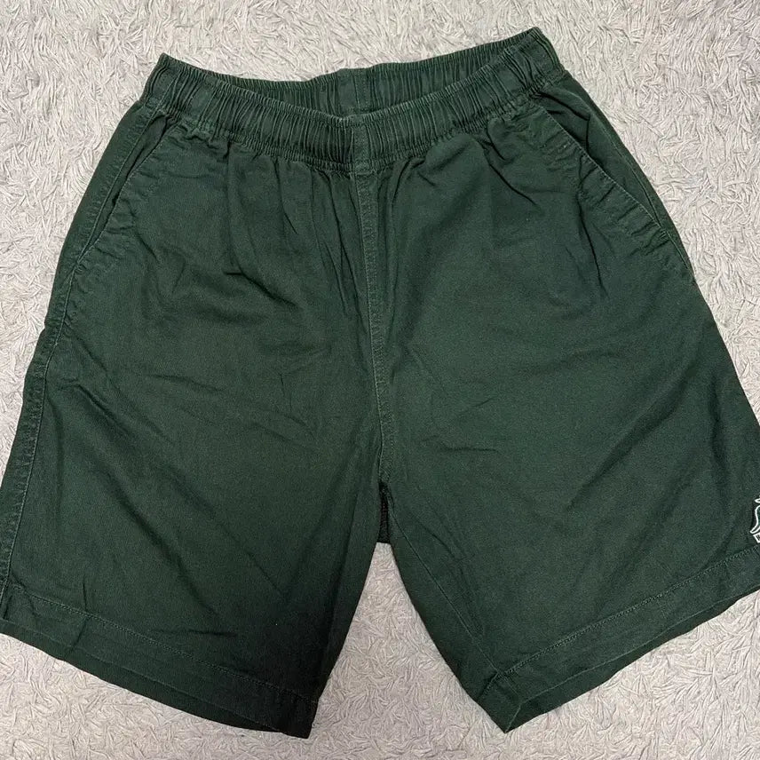 [BUNJANG] Kangol Shorts Green Medium / 캉골 반바지 M