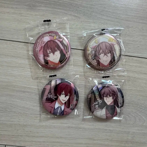 [BUNJANG] Idolish7 Inumaru Touma / Midori Torao Can Badge Set / 아이돌리쉬 세븐 이누마루 토우마/미도 토라오 캔뱃지