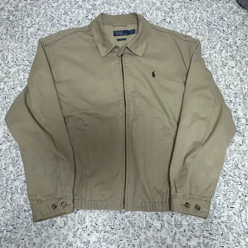 [BUNJANG] Polo Big Jacket Beige / [L] 폴로 빅자켓 베이지