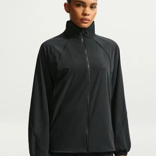 [BUNJANG] SKIMS Nike Stretch Nylon Oversized Jacket Black M / 스킴스 나이키 스트레치 나일론 오버사이즈 자켓 블랙 M
