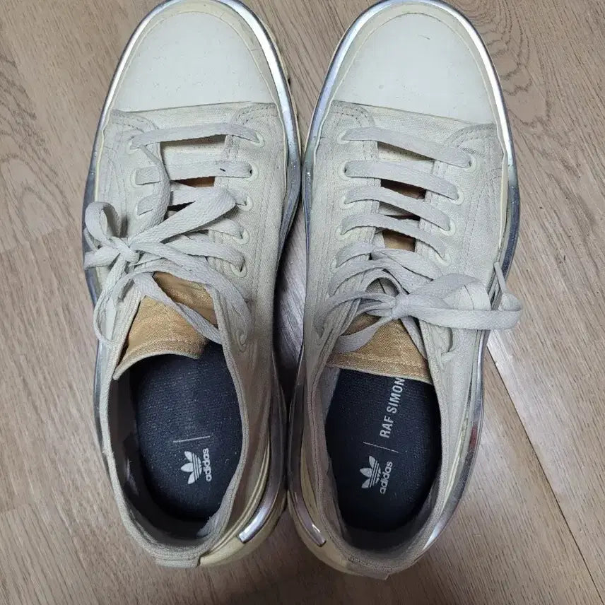 [BUNJANG] Adidas x Raf Simons Detroit Runner Sneakers / 아디다스 라프 시몬스 디트로이트 러너 화이트