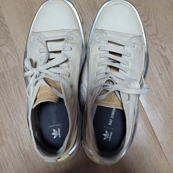 [BUNJANG] Adidas x Raf Simons Detroit Runner Sneakers / 아디다스 라프 시몬스 디트로이트 러너 화이트