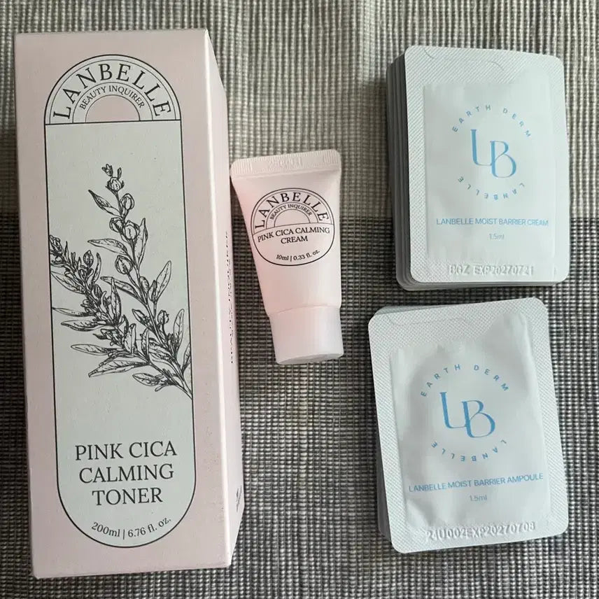 [BUNJANG] Langbel Pink Cica Soothing Toner / 랑벨 핑크 시카 진정 토너 새제품