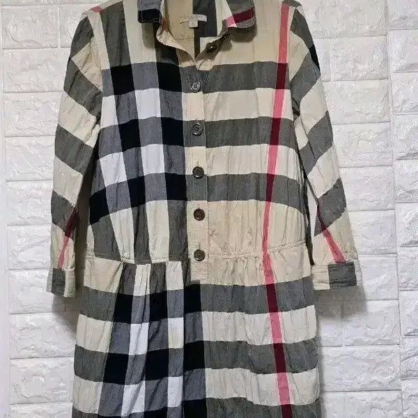[BUNJANG] Burberry Nova Check Midi Dress Size 55 / 버버리 노바체크 원피스  55