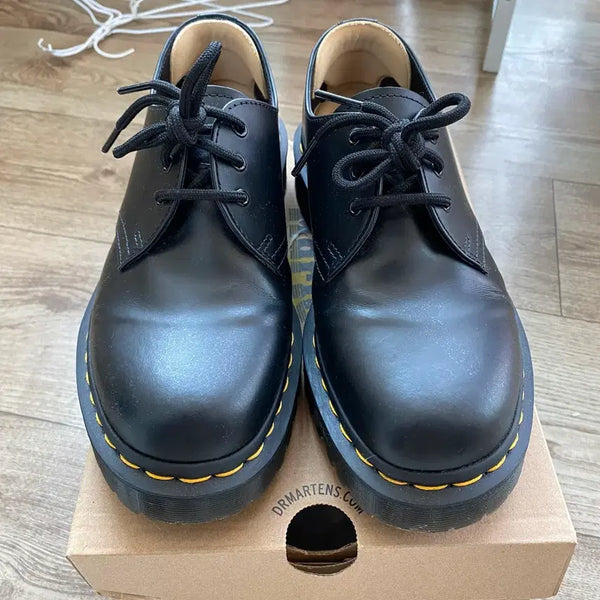 [BUNJANG] Dr. Martens 1461 Bex Black Leather Derby Shoes / 닥터마틴 1461 벡스 블랙39