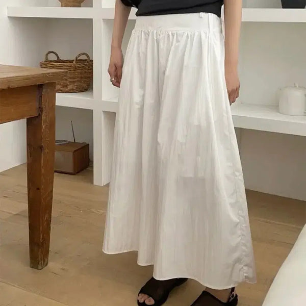 [BUNJANG] Likeyou Flare Long Skirt / 라이크유 플레어롱스커트 새상품