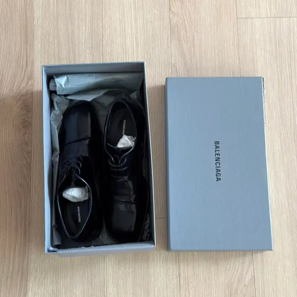 [BUNJANG] Balenciaga Block Derby Black Size 43 / 발렌시아가 블럭 더비 43사이즈