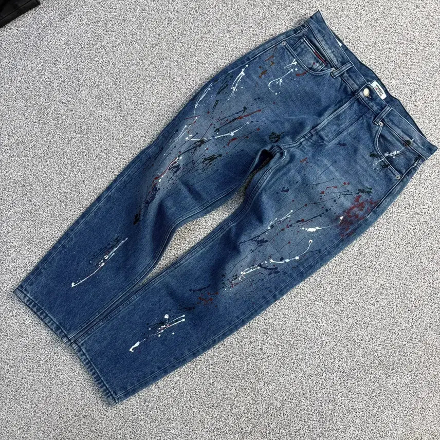 [BUNJANG] Tommy Jeans Painted Jeans (30/32) / 30/32 타미진스 페인팅 청바지 0609J1
