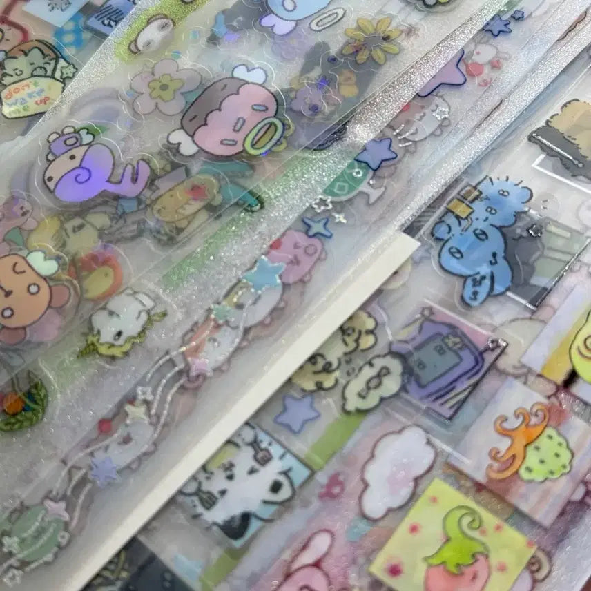 [BUNJANG] Kiss-Cut Stickers B-Grade Assortment / 키스컷 랜덤 B급