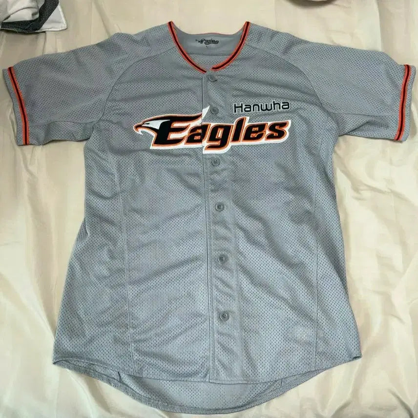 [BUNJANG] Hanwha Eagles Away Replica Jersey - Jeong Keun Woo (Size 95) / 한화이글스 어웨이 레플리카 유니폼