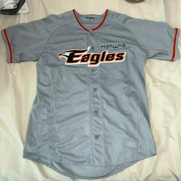 [BUNJANG] Hanwha Eagles Away Replica Jersey - Jeong Keun Woo (Size 95) / 한화이글스 어웨이 레플리카 유니폼