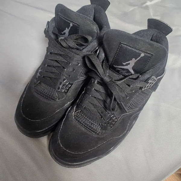 [BUNJANG] Air Jordan 4 Retro 'Black Cat' 2020 / 에어조던4 블랙캣 레트로 2020  (265)