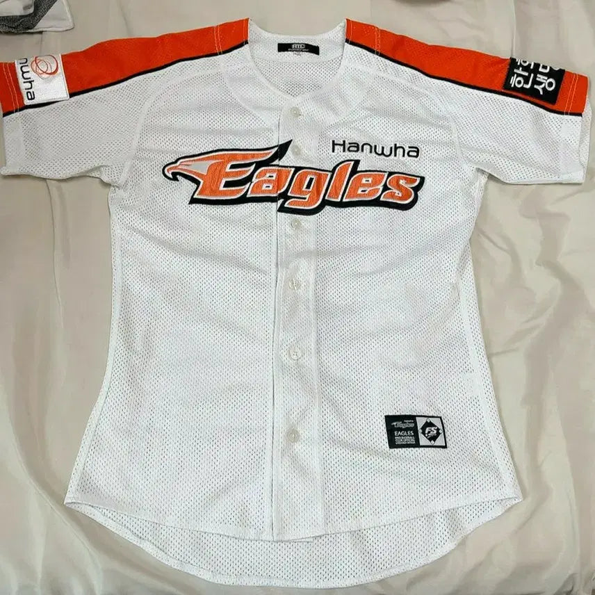 [BUNJANG] Hanwha Eagles Baseball Club Home Replica Jersey - Player Jeong Keun-woo #8 (Size 105) / 한화이글스 홈 레플리카 유니폼