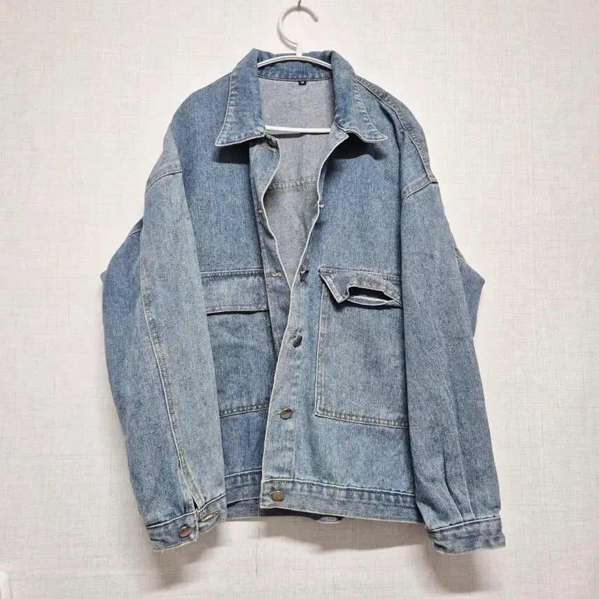 [BUNJANG] Washed Denim Jacket / 청 데님 워싱 자켓