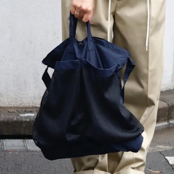 [BUNJANG] nanamica OOAL Tote Bag Navy / 나나미카 OOAL 토드백 네이비