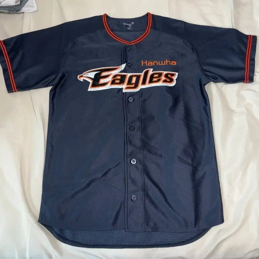 [BUNJANG] Hanwha Eagles Away Replica Uniform (No Marking) / 한화이글스 어웨이 레플리카 유니폼 노마킹