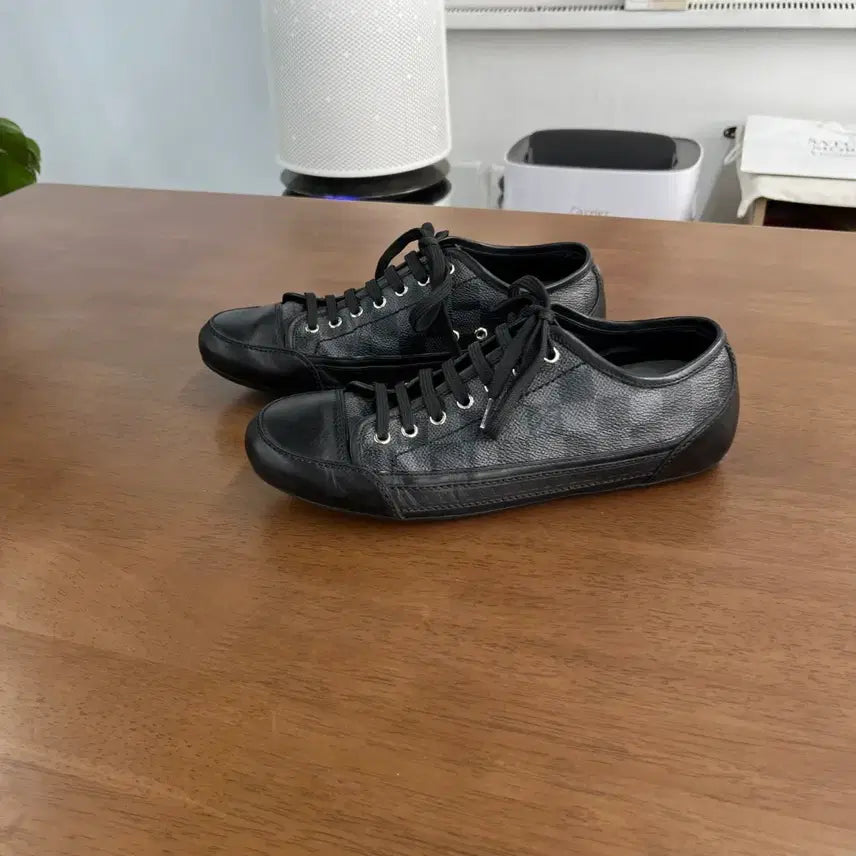 [BUNJANG] Louis Vuitton Women's Damier Graphite Sneakers UK 5 / 루이비통 우먼 다미에 그라파이트 스니커즈 UK5