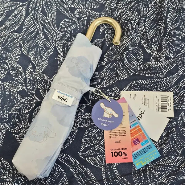 [BUNJANG] Wpc Sanrio Collaboration Watercolor (Blue) Cinnamoroll Blackout Parasol Umbrella / Wpc 양산 산리오 콜라보 수채화 (블루) 시나모롤 암막 우양산 양우산