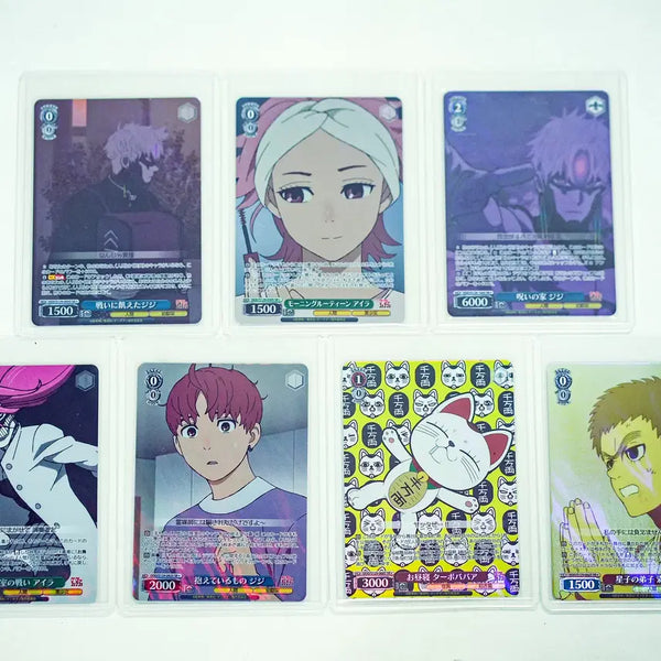 [BUNJANG] Dandadan Weiss Schwarz SR Cards (Set of 7) / 단다단 바이스슈발츠 카드 정품 SR* 7매 팝니다^^