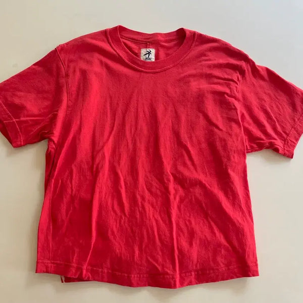 [BUNJANG] Issey Miyake Hai Sporting Gear Short Sleeve Shirt Red / 이세이미야케 Hai Sporting Gear 반팔셔츠 레드
