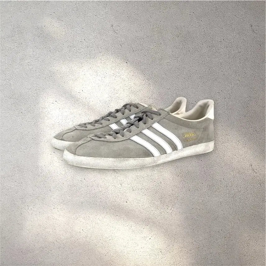[BUNJANG] Adidas Gazelle Suede Grey Sneakers / [290] 아디다스 가젤 스웨이드 그레이 (No.606)