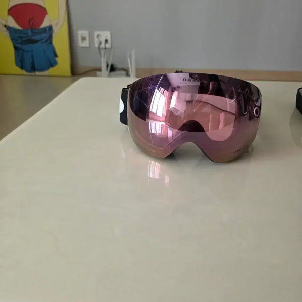 [BUNJANG] Oakley Flight Deck Pink Iridium Goggles / 오클리 플라이트덱 핑크이리듐  방풍 레저스퍼츠용 고글 1회착용 민트급