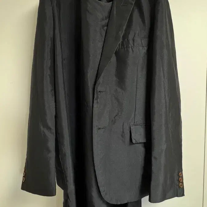 [BUNJANG] Comme des Garçons Homme Plus Docking Tailored Jacket / [M] 꼼데가르송 옴므 플러스 도킹 랩 테일러드 자켓