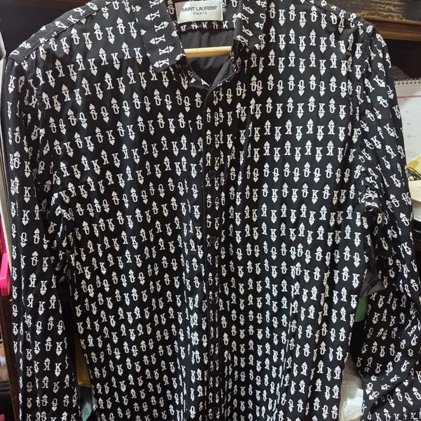 [BUNJANG] Saint Laurent Pattern Shirt / 생로랑 패턴 셔츠