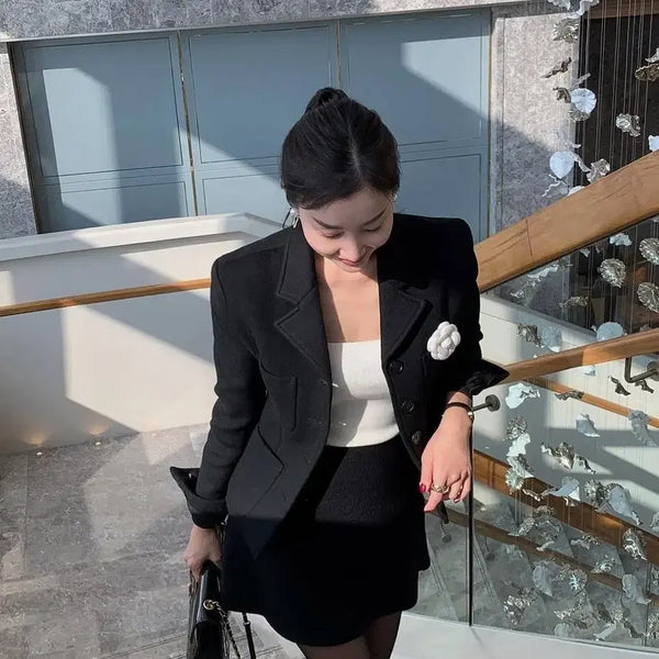 [BUNJANG] Dutchy Cara Wool Jacket M / (새상품) 더치치 카라 울 자켓 M