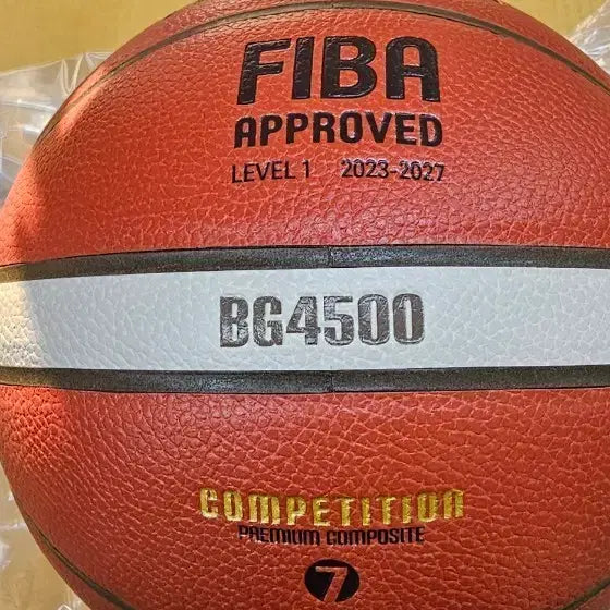 [BUNJANG] Molten Basketball BG4500 Official FIBA & Club League Ball Size 7 / 몰텐 농구공 BG4500 FIBA 및 동호회 공인구 7호판매합니다