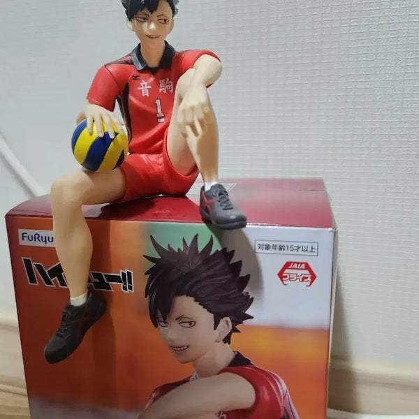[BUNJANG] Haikyuu!! Nekoma Kuroo Noodle Stopper Figure / 하이큐 네코마 쿠로오 누들스토퍼 피규어
