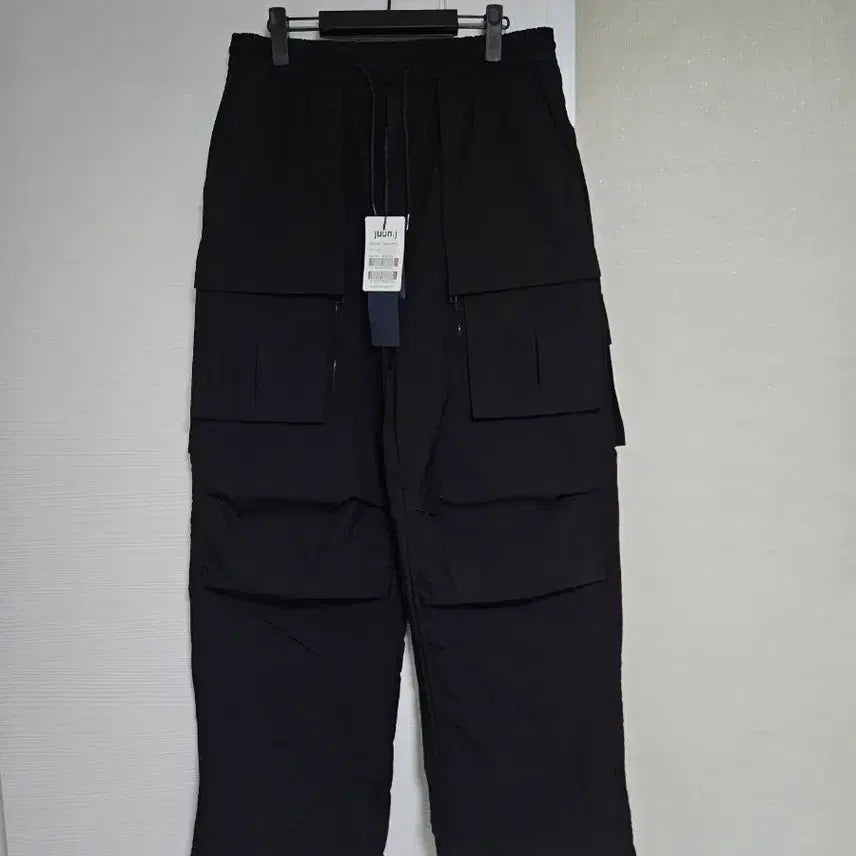 [BUNJANG] Juun.J 24SS Poly Puckering Pants Black / 준지 24ss 폴리퍼커링 팬츠 (새상품급)