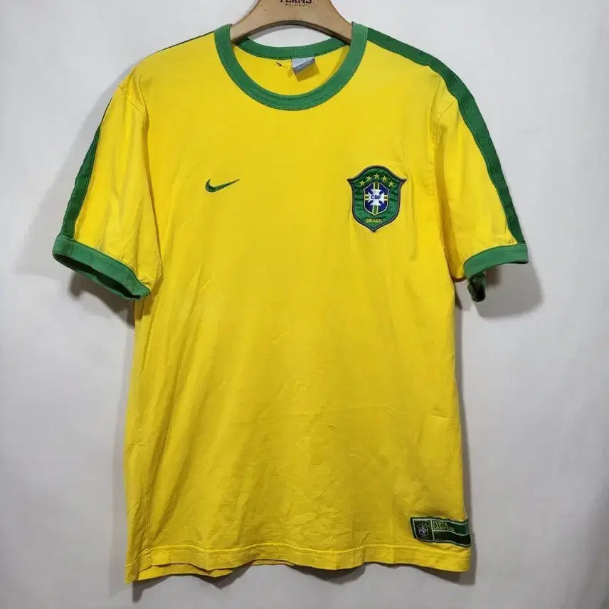 [BUNJANG] Nike Brazil National Football Team 10 Jersey / 나이키 브라질 축구 유니폼 10  정품