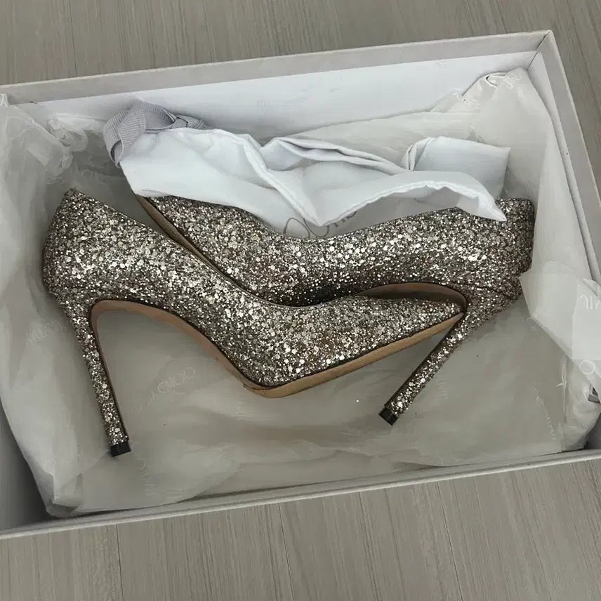 [BUNJANG] Jimmy Choo Wedding Shoes / 지미추구두 웨딩슈즈