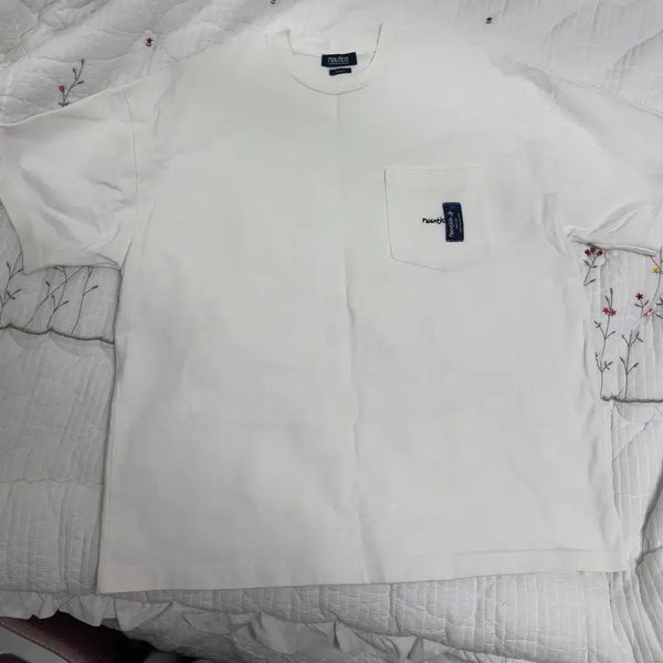 [BUNJANG] Nautica x Akio Hasegawa Heavy Cotton Short-Sleeve T-Shirt / 노티카 아키오 하세가와 해비 코튼 반팔 티셔츠 S