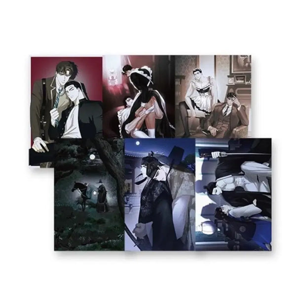 [BUNJANG] Mopeon 'The Green Exorcist' Mongri Postcard Set / 모펀 녹색전상 녹전 몽리 au 엽서세트
