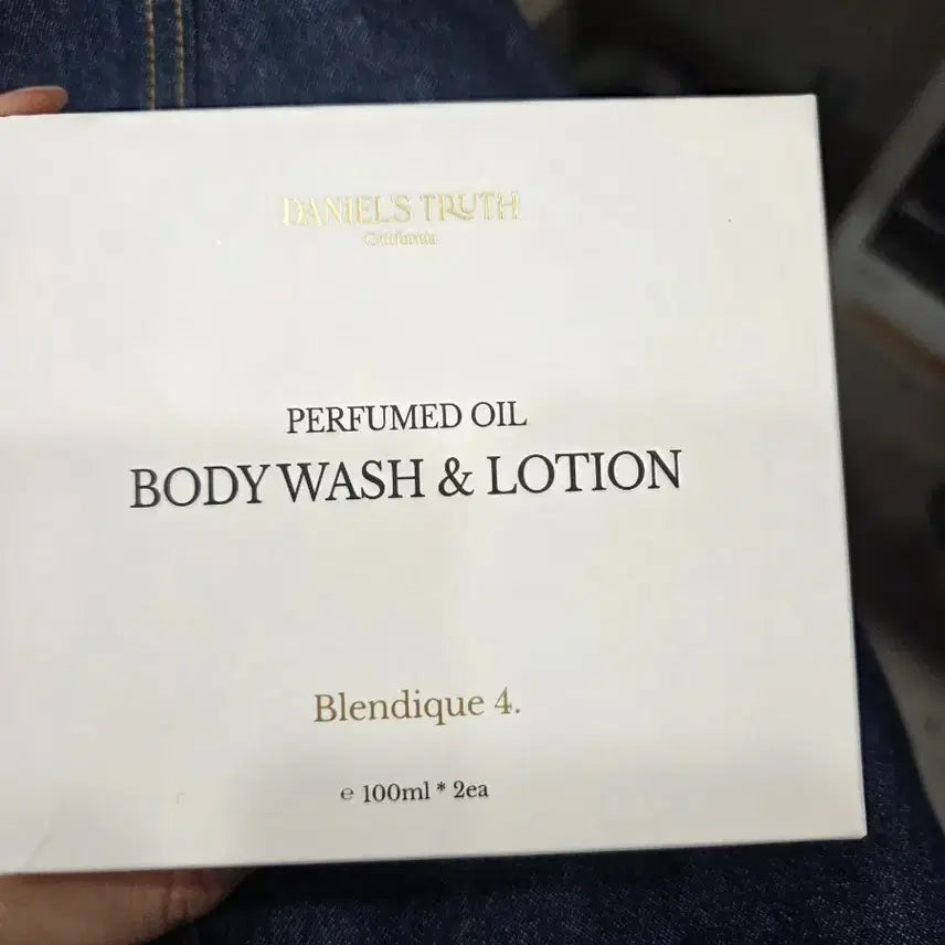 [BUNJANG] Danielle Trusts Perfumed Oil Body Wash & Lotion Set (100ml x 2) / 다니엘 트루스 바디워시 앤 로션 100ml * 2개