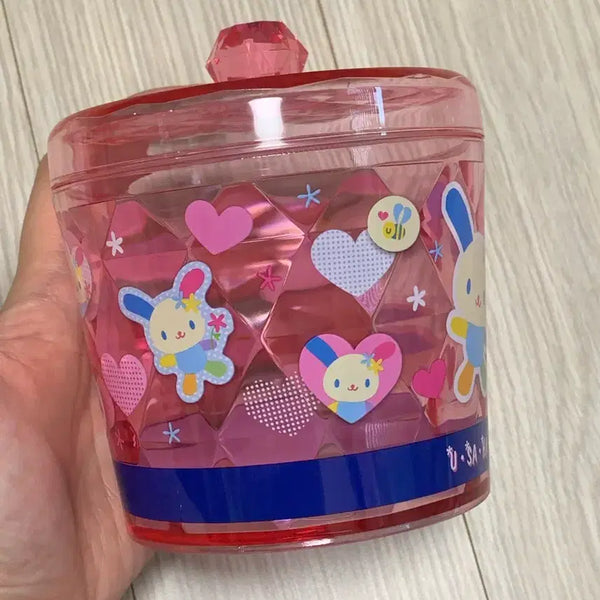 [BUNJANG] Usahana Clear Storage Box with Handle / 우사하나 투명 보관함(박스O)