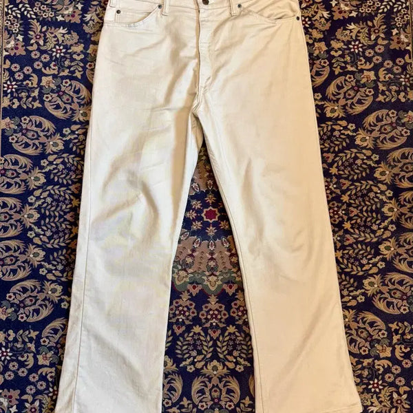 [BUNJANG] 1980s Vintage Levi's 517 Cream Bootcut Jeans / 80s 빈티지 리바이스 517 크림진