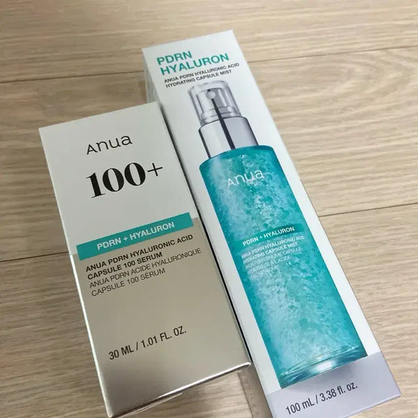 [BUNJANG] Anua PDRN Hyaluron Serum 30ml & Hydrating Mist 100ml Set / 아누아 pdrn세럼30ml & 미스트100ml