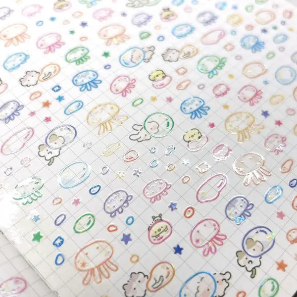[BUNJANG] NyungNyung Shop Kiss Cut Stickers (7 Types) / 늉늉샵 키스컷 7종 띵 개별 판매 서일페 서일코