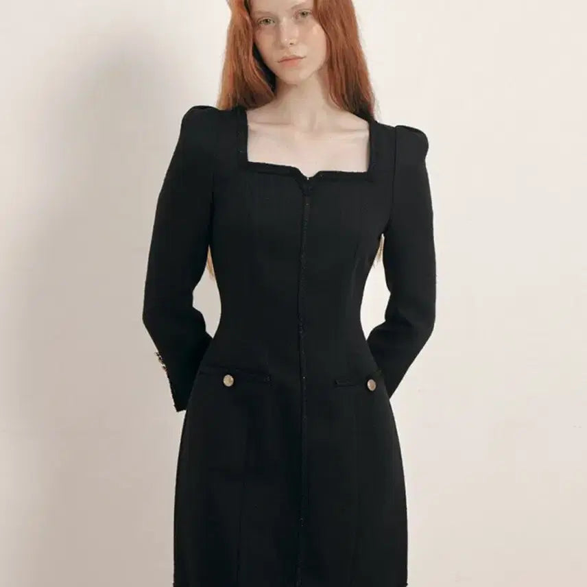 [BUNJANG] Flooum Prom Tweed Dress / 플로움 prom tweed dress