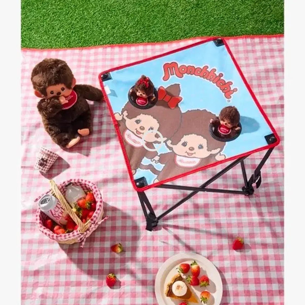 [BUNJANG] Illiyoon Monchhichi Camping Table / 일리윤 몬치치 캠핑 테이블