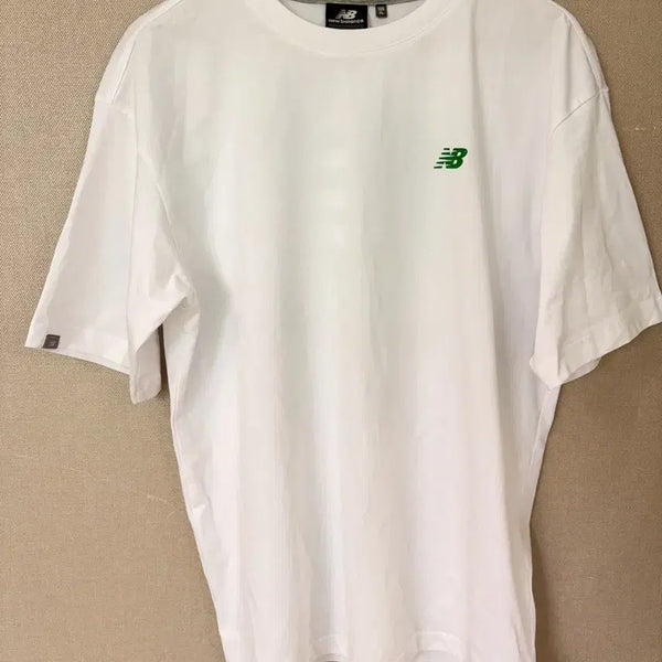 [BUNJANG] New Balance Men's T-shirt White Size 105 / 뉴발란스 반팔티 남105