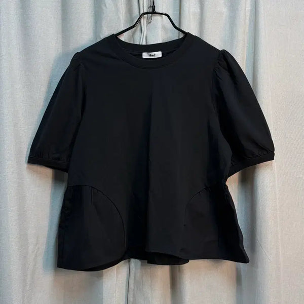 [BUNJANG] Blooming Sea Short Puff Sleeve Short-Sleeve Blouse (Size 66) / 66 블루밍씨 숏 퍼프 소매 반팔 블라우스
