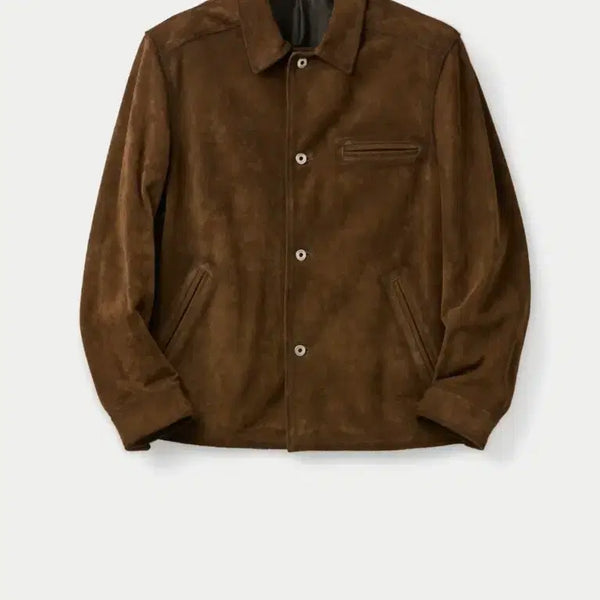 [BUNJANG] COEUR Cow Leather Striped Field Jacket M / 쿠어 카우 레더 스트리프 필드 자켓 M