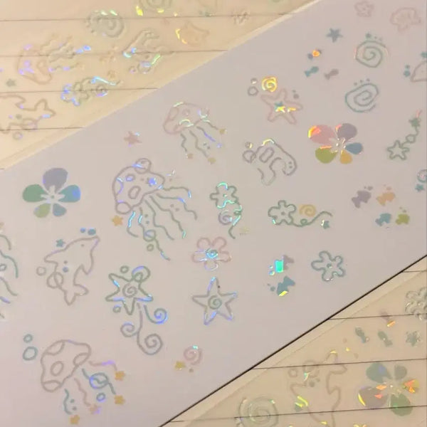 [BUNJANG] Cooking Cookie Kiss Cut Sticker Set (2 Types) / 쿠킹쿠키 키스컷 2종 띵 판매