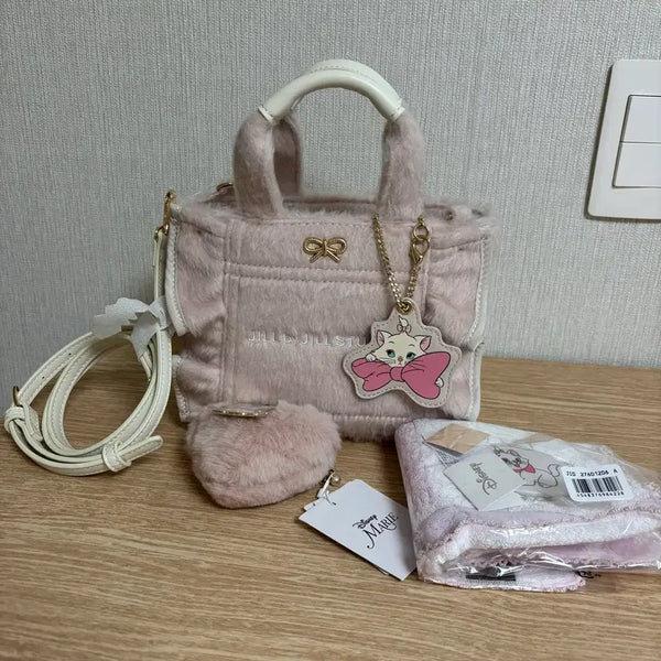 [BUNJANG] JILLSTUART Marie Collboration Shaggy Tote Bag Bundle / 일본 질바이질스튜어트 마리 샤기토트백 일괄
