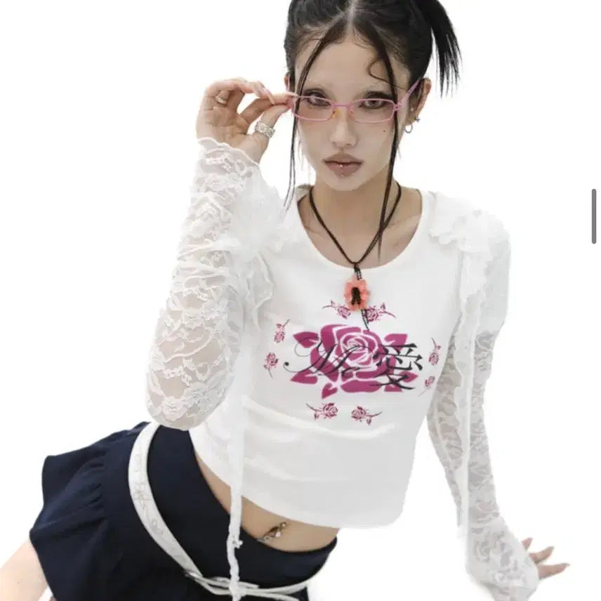 [BUNJANG] Miae Oriental Mood Shop Fairy Nana Nache Bohemian T-Shirt White / miae 미애 오리엔탈무드 샵페어리 nana nache 보헴서 애즈온